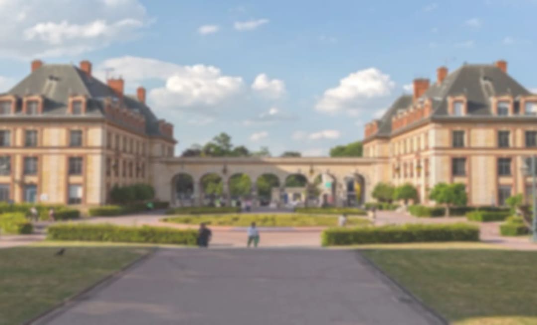 Students on the campus of a partner institution